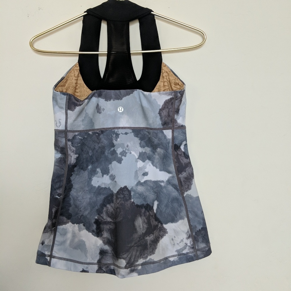 Lululemon Tinted Canvas 6 watercolor logo tank top - Picture 5 of 7